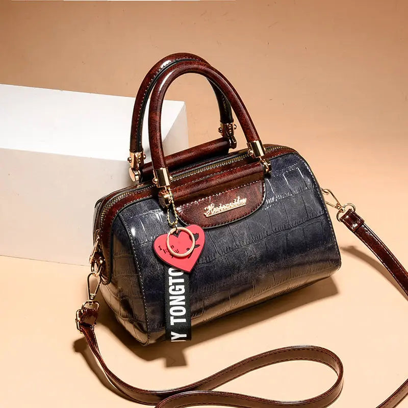 Luxury Crocodile PU Leather Tote Bag