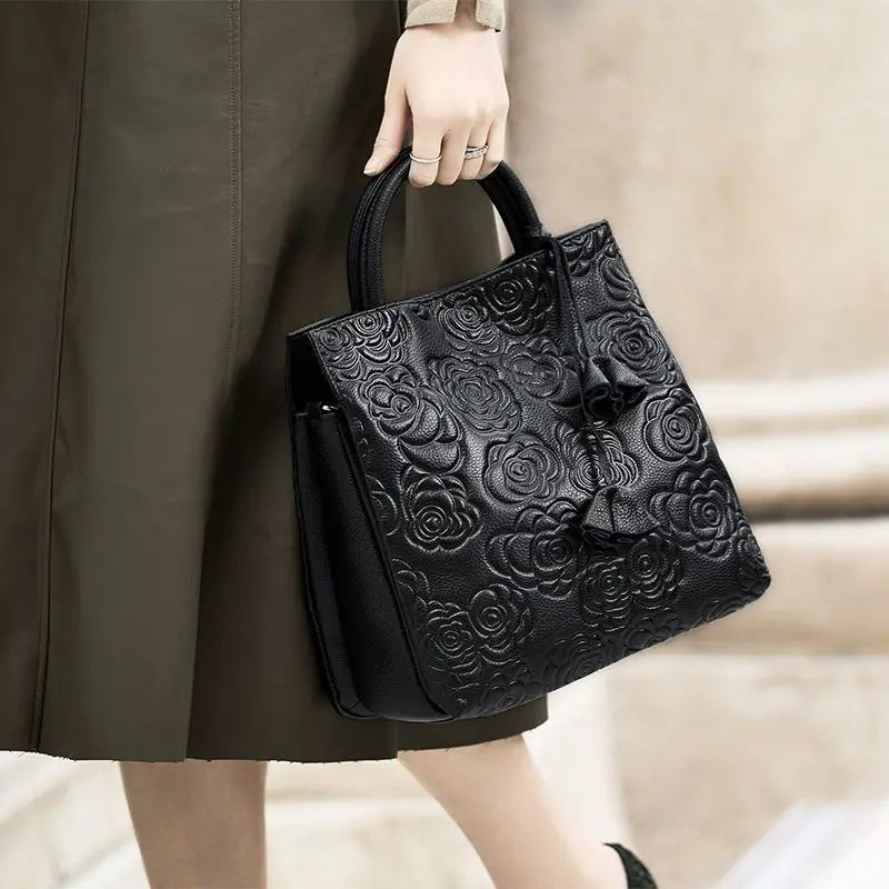 Camellia Large Capacity Tote Bag