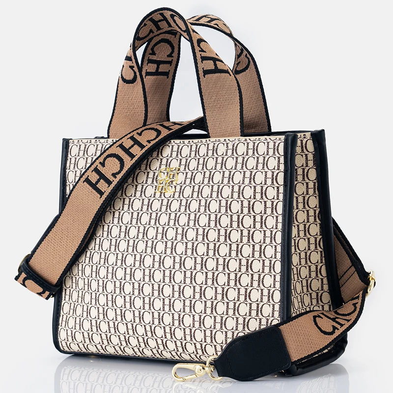 Embossed PU Leather Tote Bag