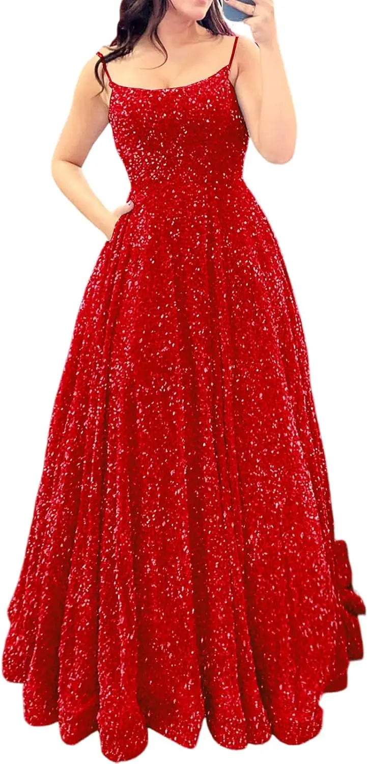 Women's Prom Dress Long 2026 Sexy Evening Dress A Line Military Ball Gown Party Dresses Formal Dress Women Elegant Luxury Dress