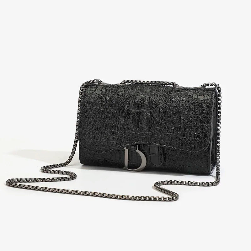 Sequin Chain Crossbody Handbag