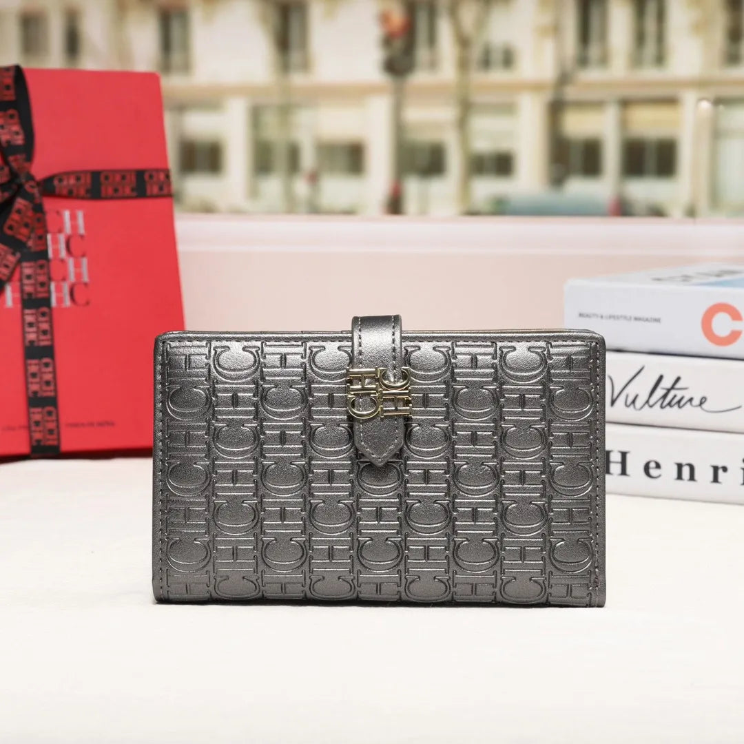 Luxury Embossed Long Wallet