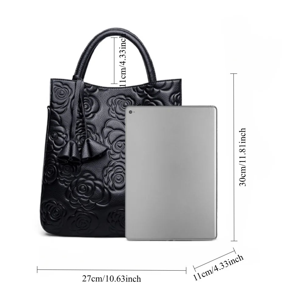Camellia Large Capacity Tote Bag