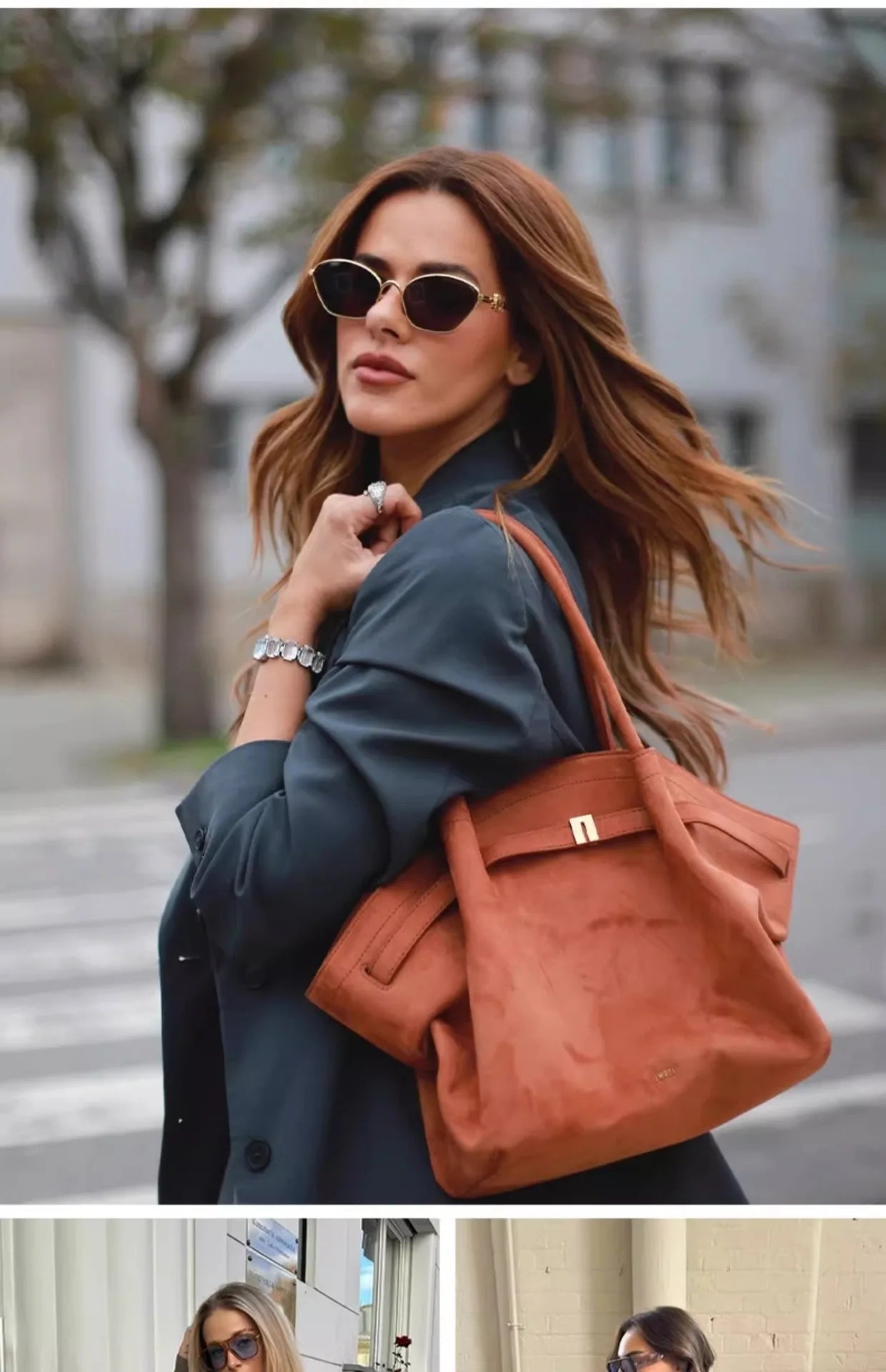 Large Capacity Dumpling Shoulder Bag