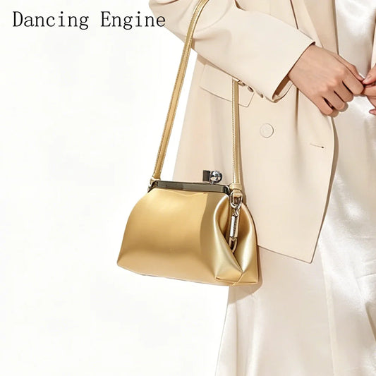 Purses and handbag Clutch Bag for Women Luxury Designer Kiss Lock Women Shoulder Bags Elegant Purses banquet bag Evening bag