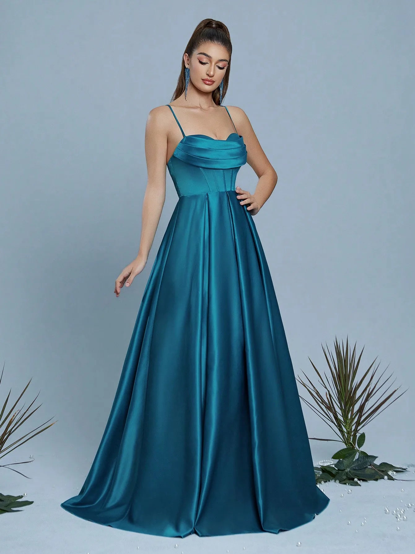 Halter Backless Maxi Dress