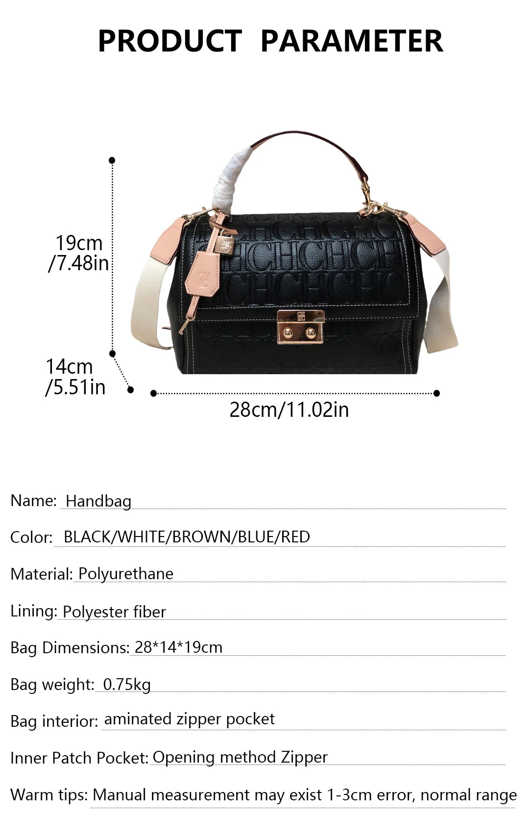 Large Capacity Commuter Tote Bag