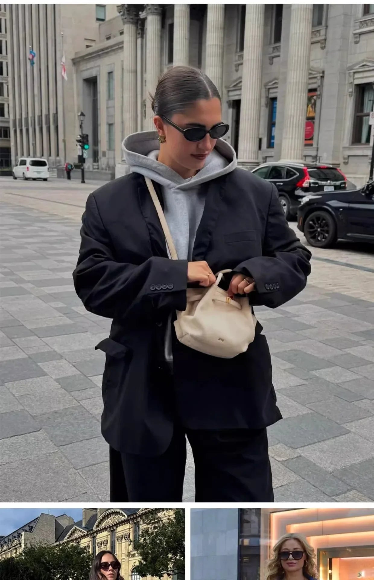 Large Capacity Dumpling Shoulder Bag