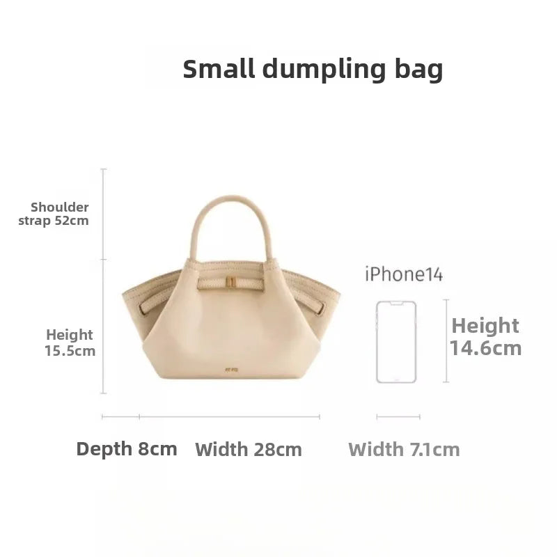 Large Capacity Dumpling Shoulder Bag