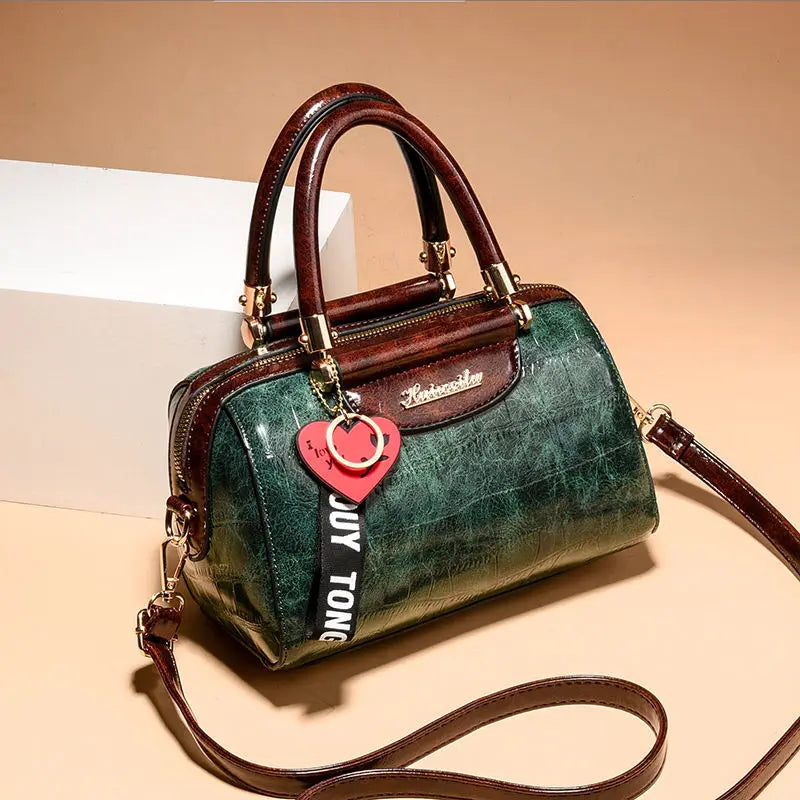 Luxury Crocodile PU Leather Tote Bag