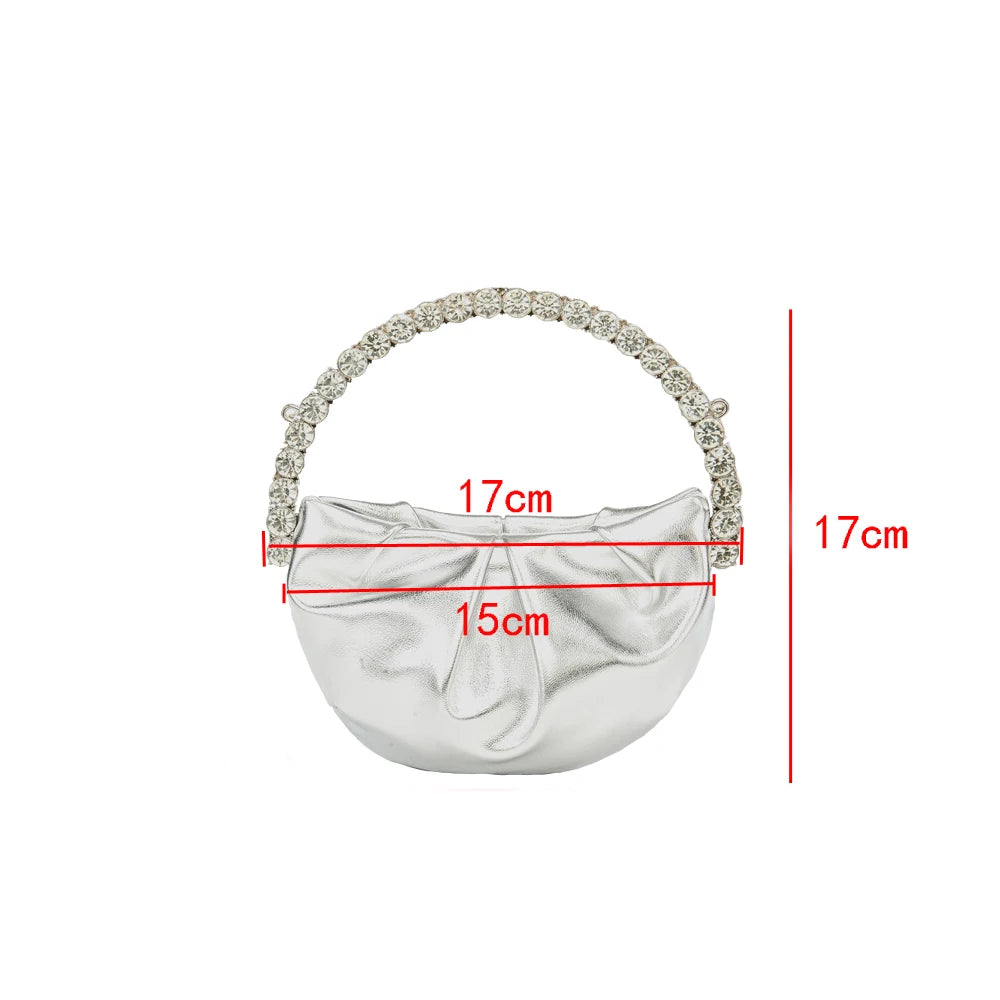 Luxury Crystal Shoulder Clutch Bag