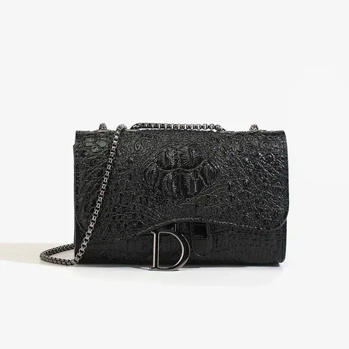 Sequin Chain Crossbody Handbag