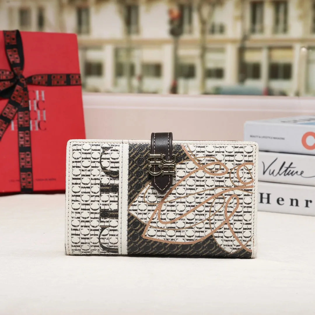 Luxury Embossed Long Wallet