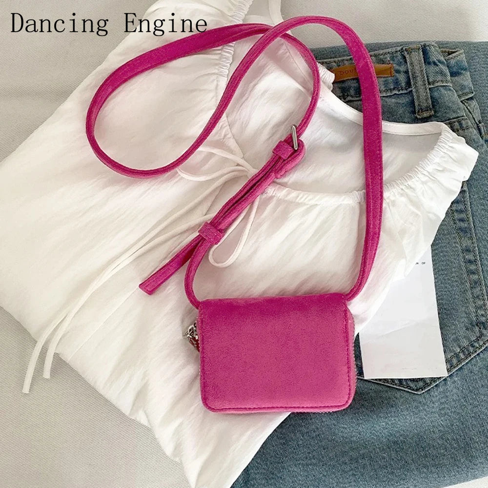 Mini Shoulder Card Wallet & Coin Purse