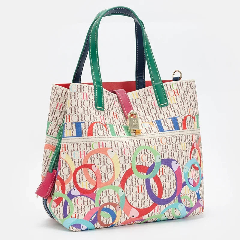 Large Capacity Printed Tote Bag