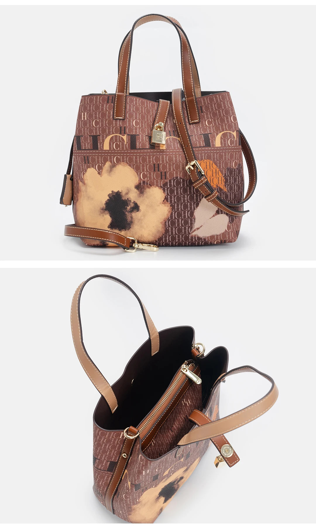Large Capacity Printed Tote Bag