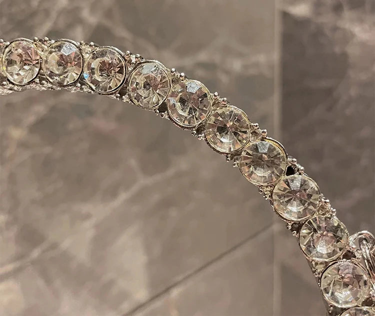 Luxury Crystal Shoulder Clutch Bag