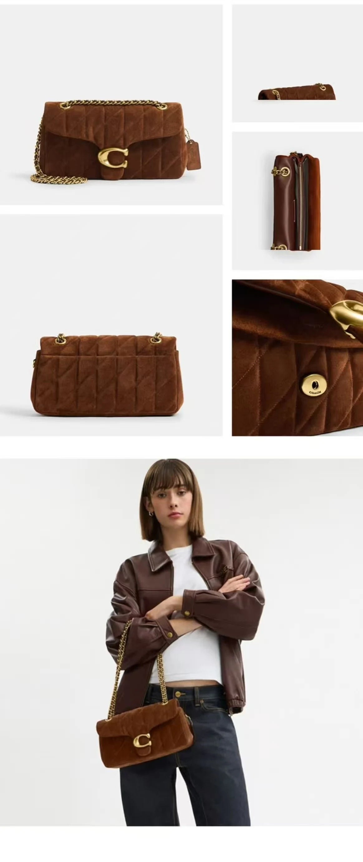 Diamond Chain Crossbody Bag