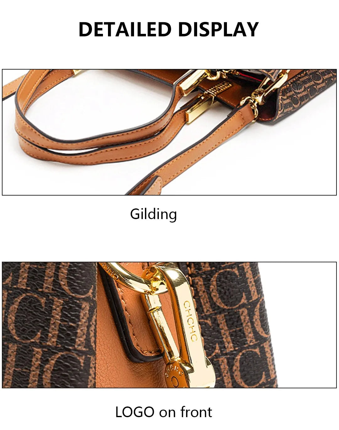 Light Luxury Brand Letter Print Handbag with Letter Pendant Design Unique and Elegant Popular Fashion Niche High Quality