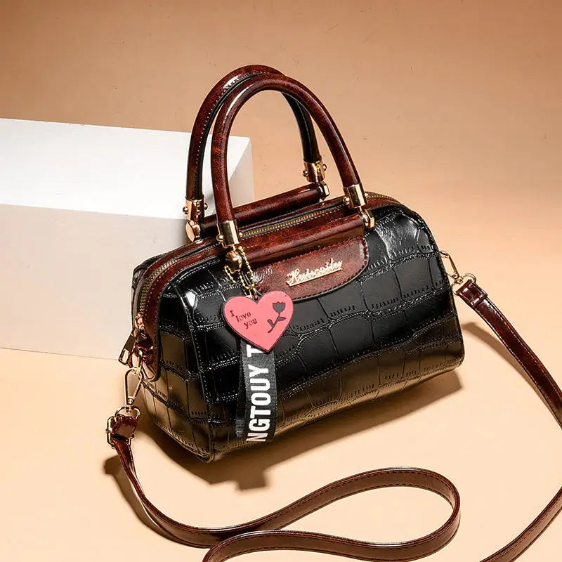 Luxury Crocodile PU Leather Tote Bag