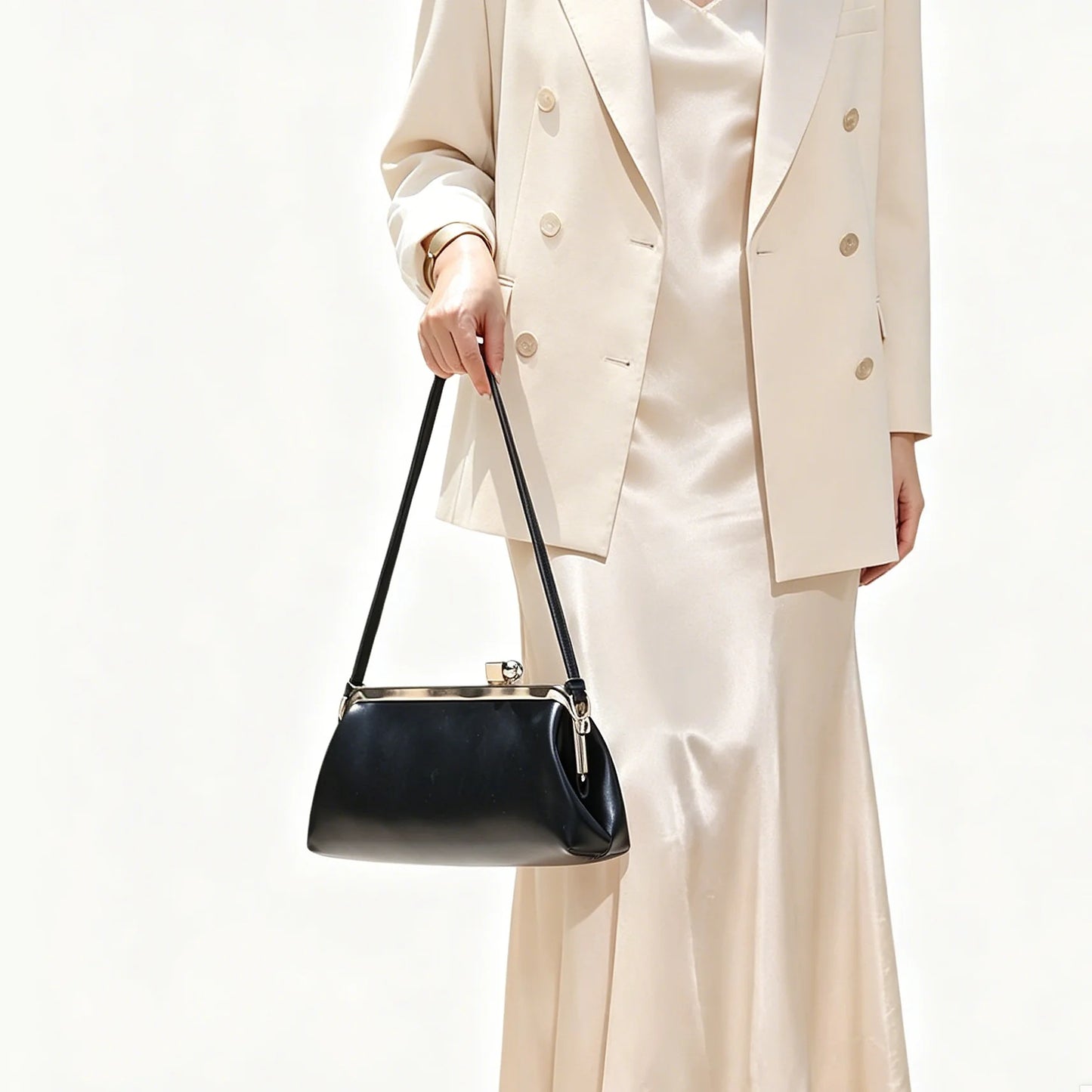 Purses and handbag Clutch Bag for Women Luxury Designer Kiss Lock Women Shoulder Bags Elegant Purses banquet bag Evening bag