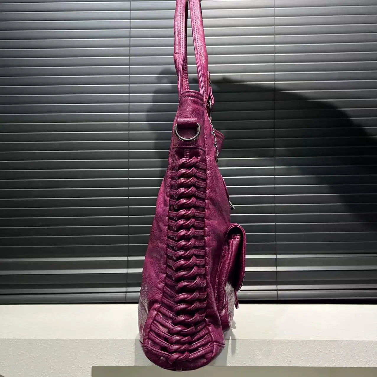 Y2K Motorcycle Shoulder Handbag