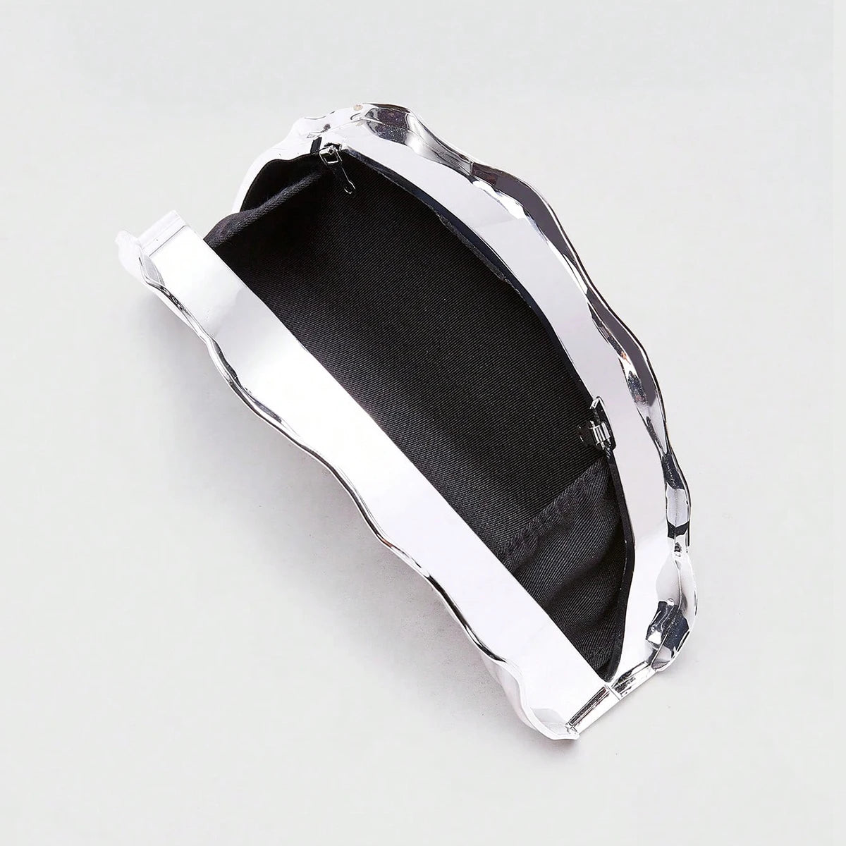 Gold Acrylic Evening Clutch Bag