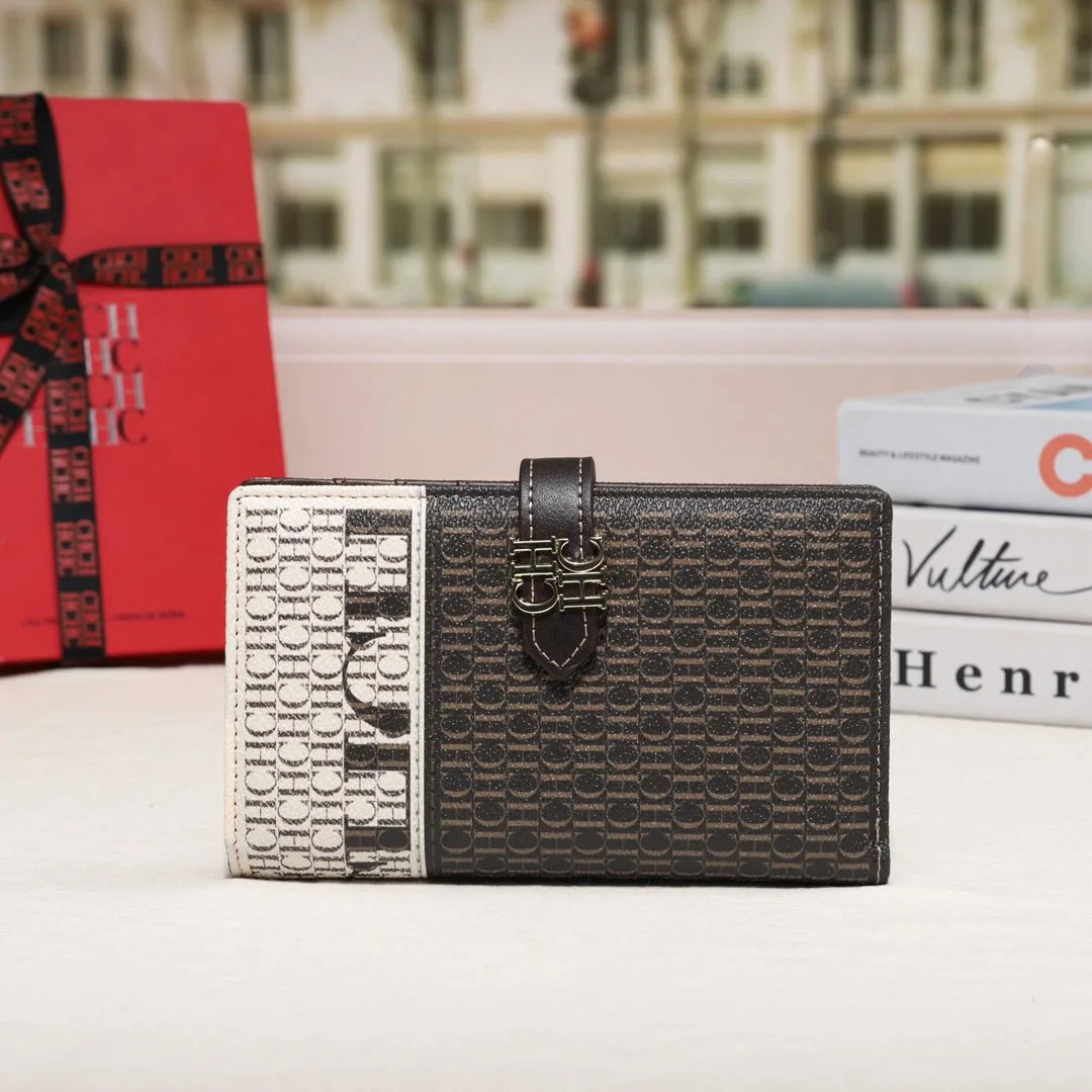 Luxury Embossed Long Wallet