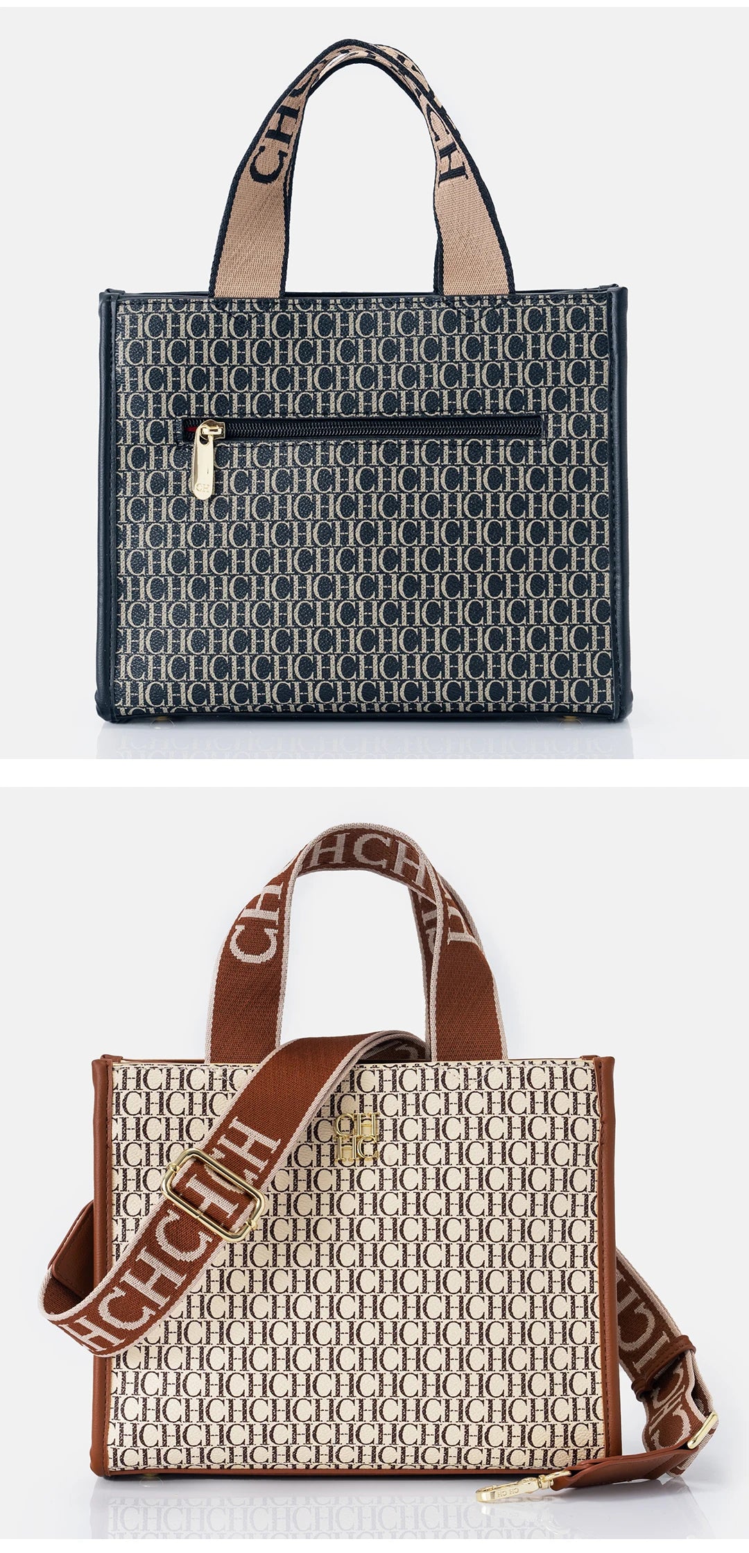Embossed PU Leather Tote Bag