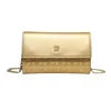 CH Exquisite Craftsmanship Women's Crossbody Bag Light Luxury Design Chain Bag Letter Elements Color Blocked Women's Chain Bag
