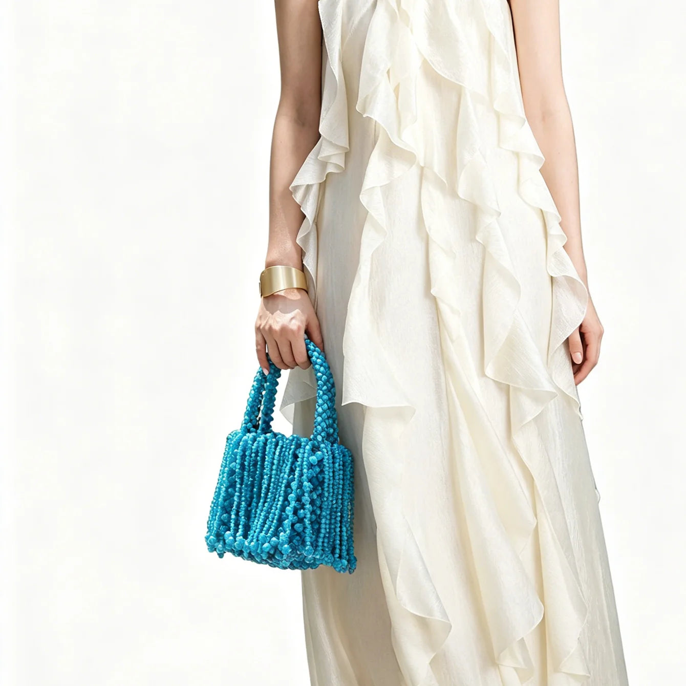 Luxury Pearl Evening Clutch Bag