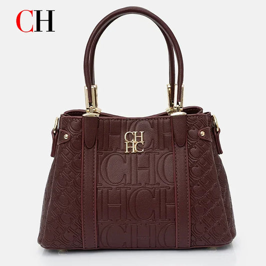 CH Large Capacity Women's Tote Bag Multifunctional 2026 New High Quality Hardware Brand Logo Vintage Fashion Women's Tote Bag
