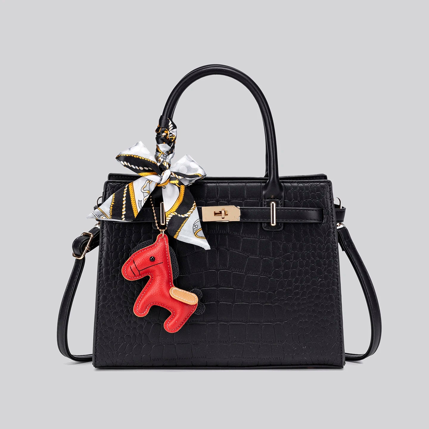 Large Capacity PU Crossbody Bag