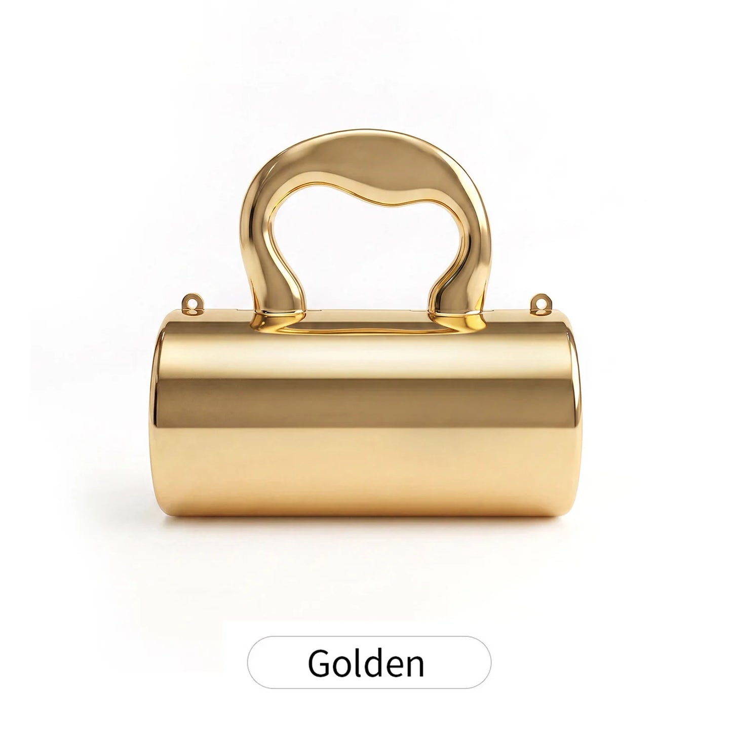 Mini Acrylic Cylinder Clutch Bag