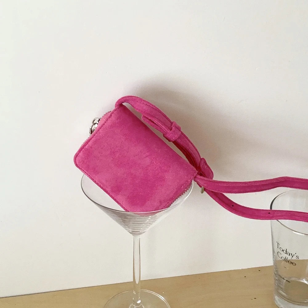Mini Shoulder Card Wallet & Coin Purse